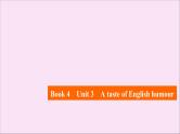 （全国统考）2021高考英语一轮复习第1编话题五Book4Unit3AtasteofEnglishhumour课件