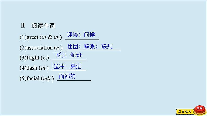 （全国统考）2021高考英语一轮复习第1编话题五Book4Unit4Bodylanguage课件07