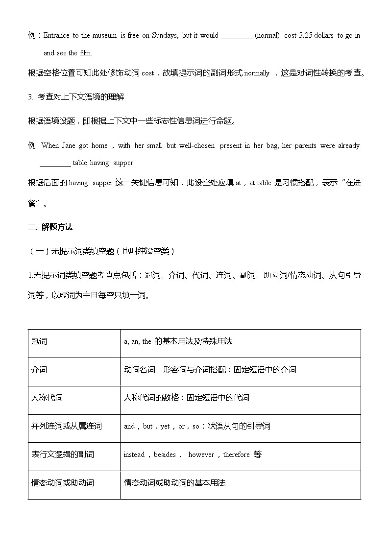 高考语法填空解题方法与技巧03