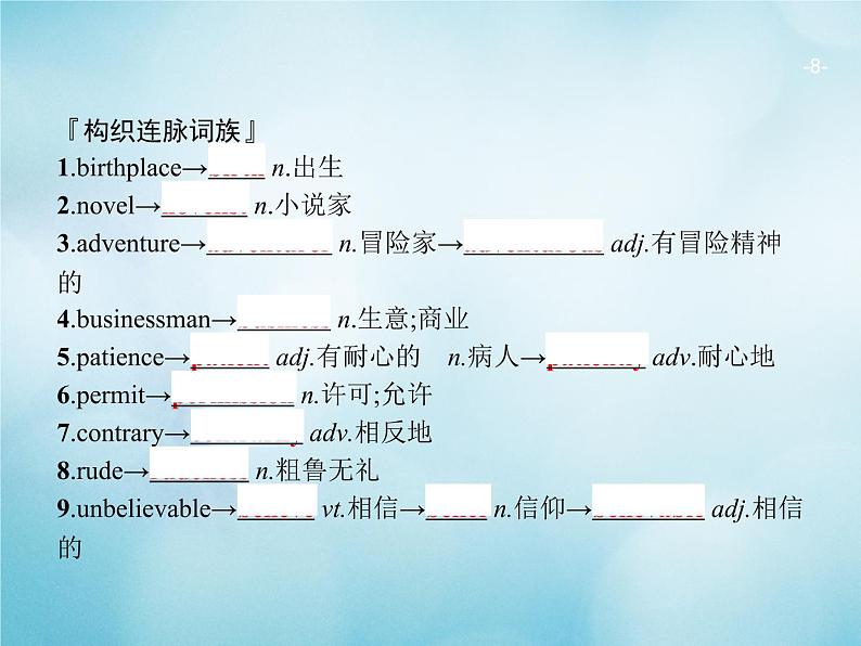 2021届高考英语一轮复习Unit3TheMillionPoundBankNote预习案课件新人教版必修308