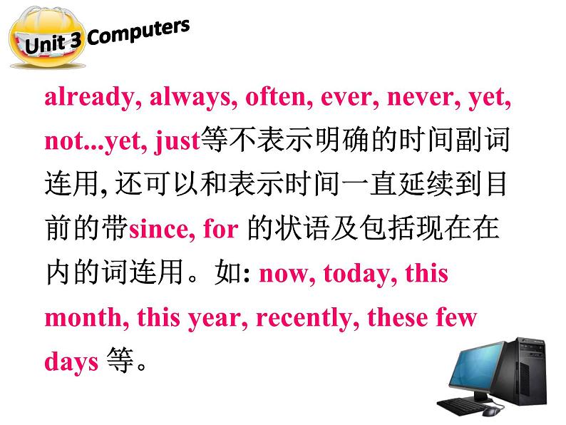 人教版高中英语必修二Unit3-Computers-Grammar（共44张PPT）04