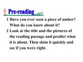 人教版高中英语必修二第一单元-Pre-reading-and-Reading（共42张PPT）