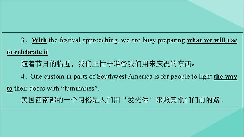 2021高考英语一轮统考复习Book5Module4Carnival课件外研版20200720187第3页