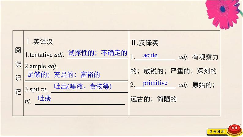 2021高考英语一轮统考复习第一部分Book8Unit5Meetingyourancestors课件新人教版202007201173第3页