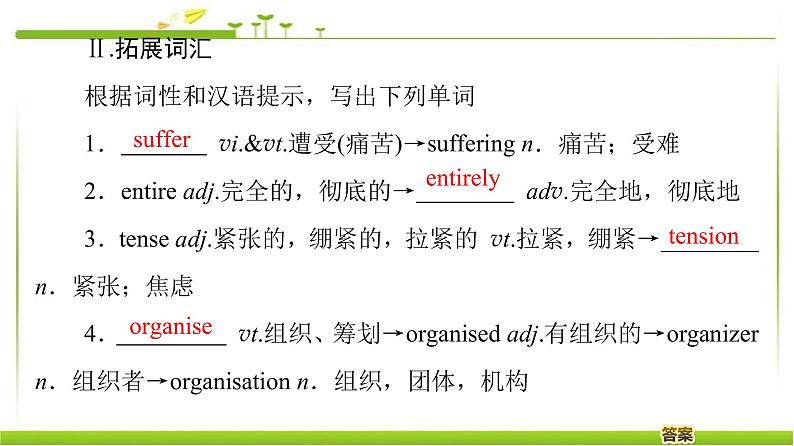 必修第一册课件：Unit 1 Section Ⅳ Language Points（Ⅱ）（Lesson 2 & Lesson 3）06