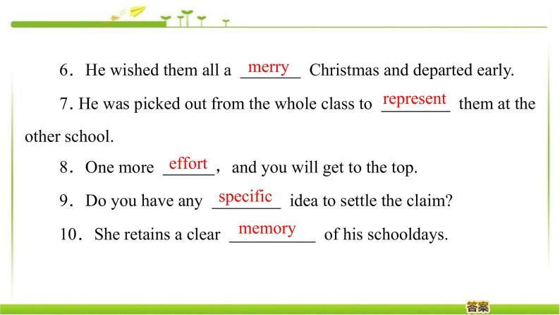必修第一册课件：Unit 3 Section Ⅳ Language Points（Ⅱ）（Lesson 2 & Lesson 3）04