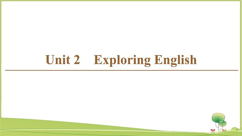 （新）外研版英语必修第一册课件：Unit 2 Section Ⅰ　Reading （Starting out & Understanding ideas）01