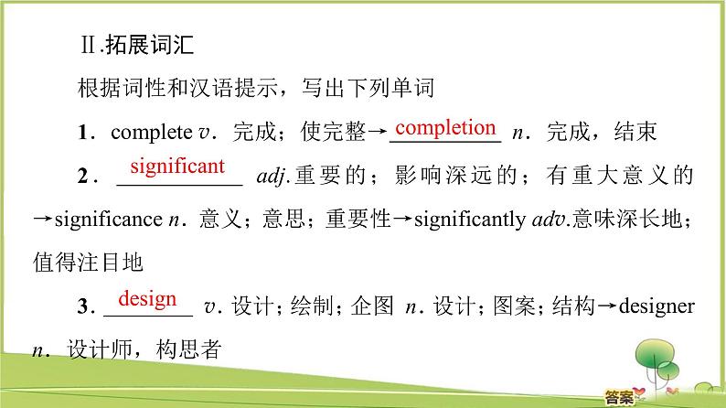 （新）外研版英语必修第一册课件：Unit 6 Section Ⅱ　Language Points（Starting out & Understanding ideas）05