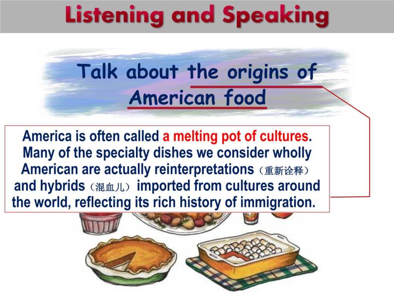 人教版（2019） 必修第三册 Unit 3 Diverse Cultures Listening and Speaking(共10张PPT)01