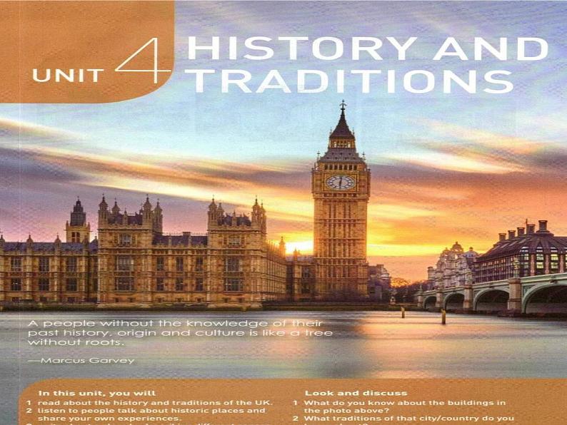 人教版（2019）必修第二册 unit4 History and traditions (Discovering  useful Structures)(共46张PPT)01