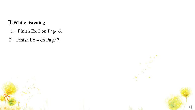 北师大(2019)版英语必修第三册课件：Unit 7 Art Section Ⅰ　Topic talk08