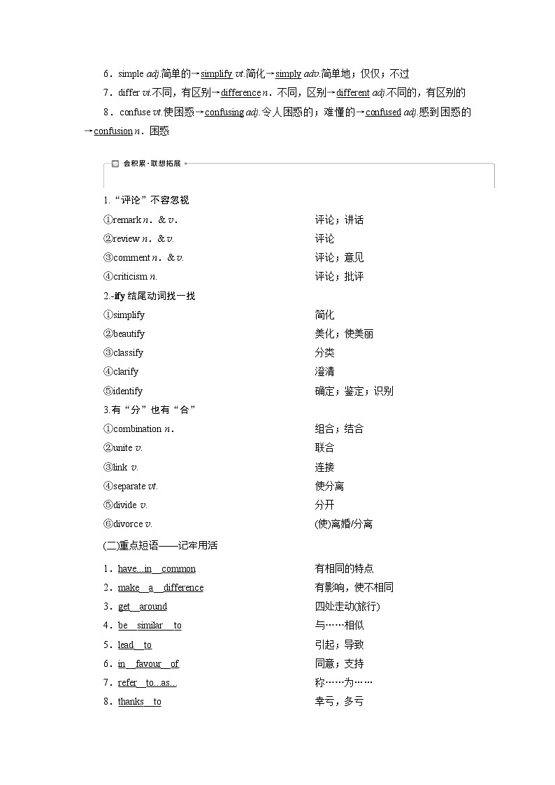 2021版高考英语（外研版）一轮复习教师用书：必修51Module1　BritishandAmericanEnglish02