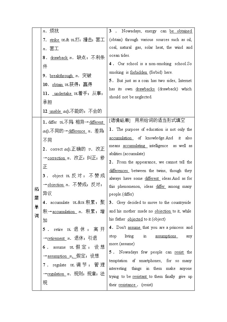 2021高三英语人教版一轮教师用书：选修8Unit2Cloning第2页