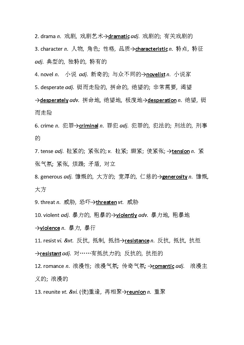 2021版英语名师讲练大一轮复习译林版通用讲义：选修8Unit1　Thewrittenword02