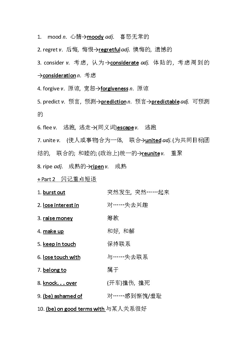 2021版英语名师讲练大一轮复习外研版通用教师用书：选修6Module3　InterpersonalRelationships—Friendship02