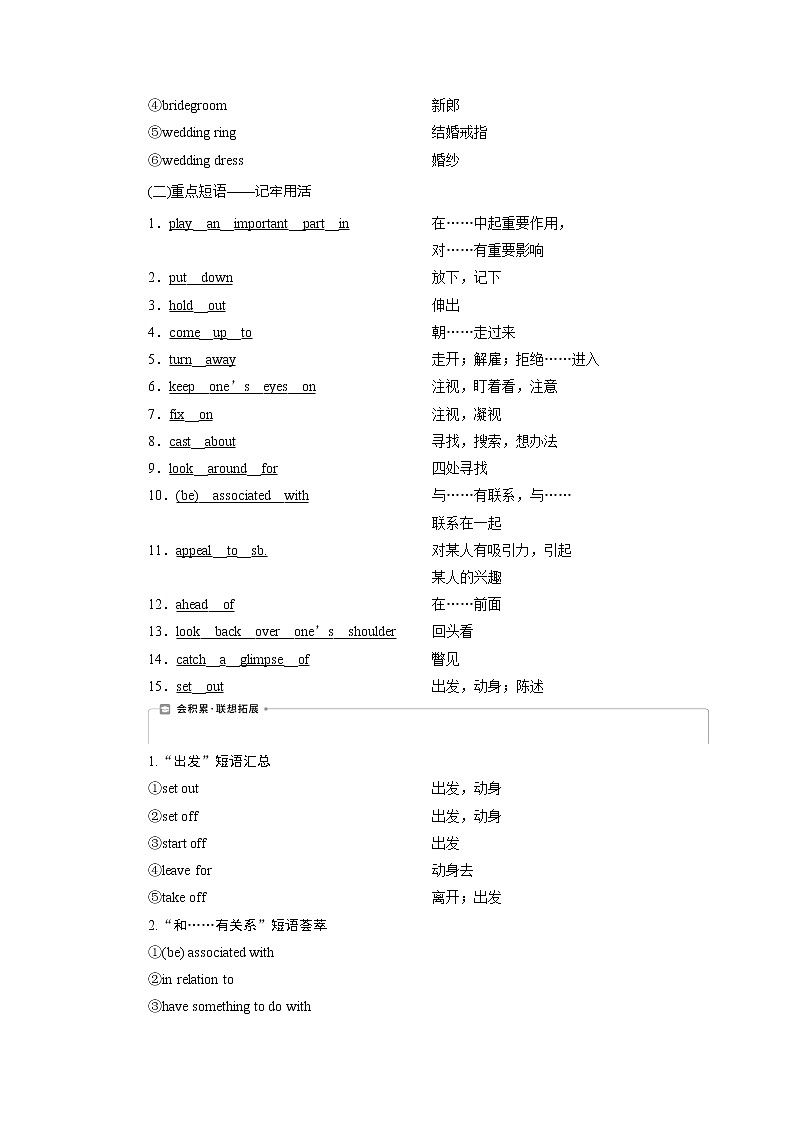 2021版新高考地区高考英语（外研通用版）一轮复习学案：选修62Module2　FantasyLiterature03
