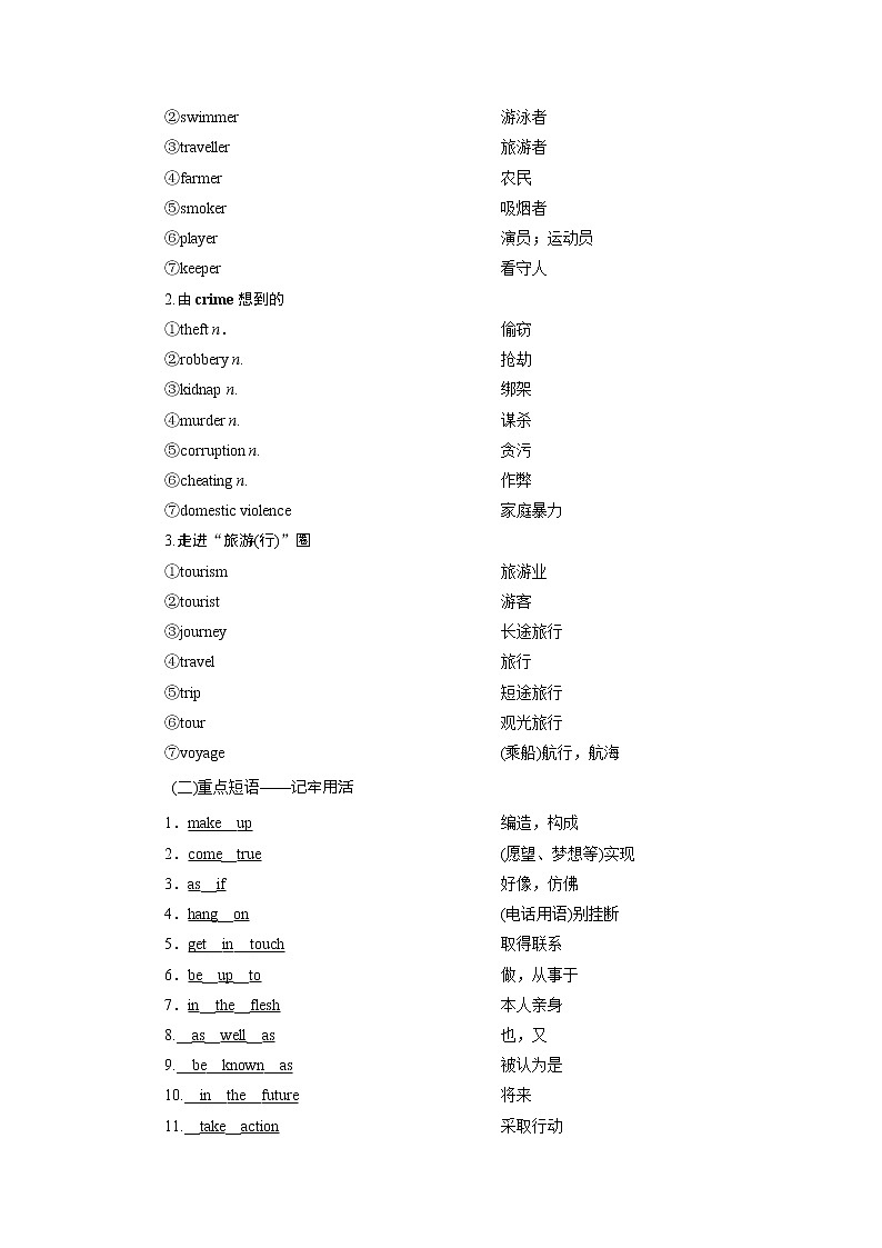 2021版新高考地区高考英语（北师大通用版）一轮复习学案：Unit4　Cyberspace第3页