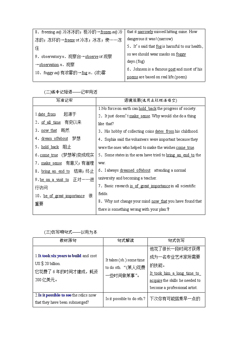 2020高考英语新增分方案大一轮复习外研新课改省份专用讲义：必修三Module6OldandNew02