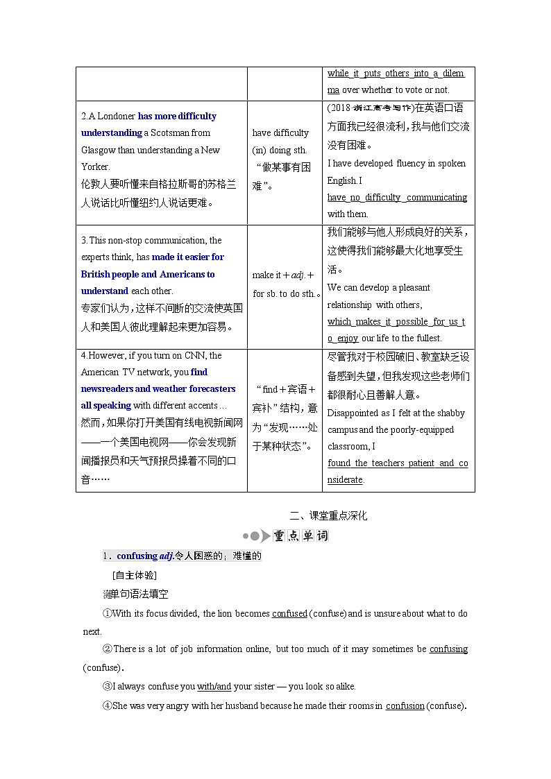 2020高考英语新增分方案大一轮复习外研新课改省份专用讲义：必修五Module1BritishandAmericanEnglish03