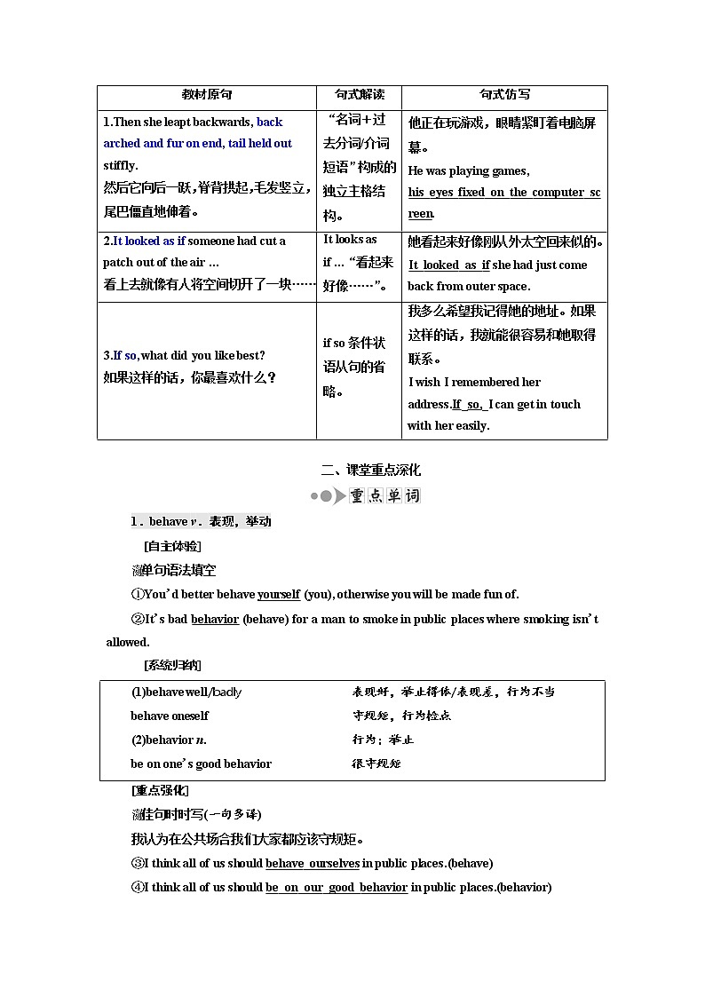 2020高考英语新增分方案大一轮复习外研新课改省份专用讲义：选修6Module2FantasyLiterature03