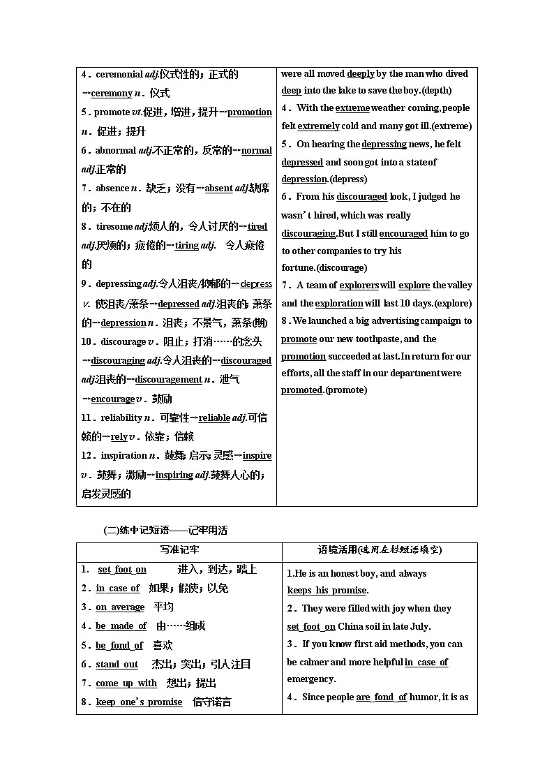 2020高考英语新增分方案大一轮复习外研新课改省份专用讲义：选修8Module1DeepSouth02