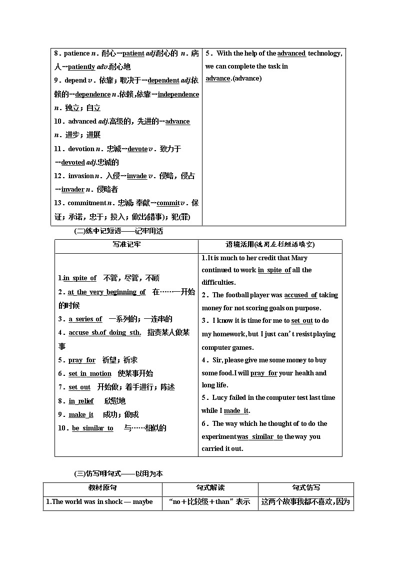 2020高考英语新增分方案大一轮复习外研新课改省份专用讲义：选修8Module5TheConquestoftheUniverse02