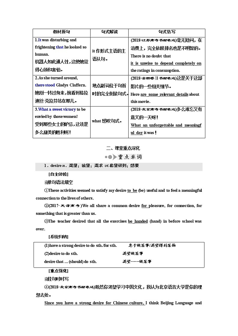 2020高考英语新增分方案大一轮人教新课改省份专用讲义：选修7Unit2Robots03