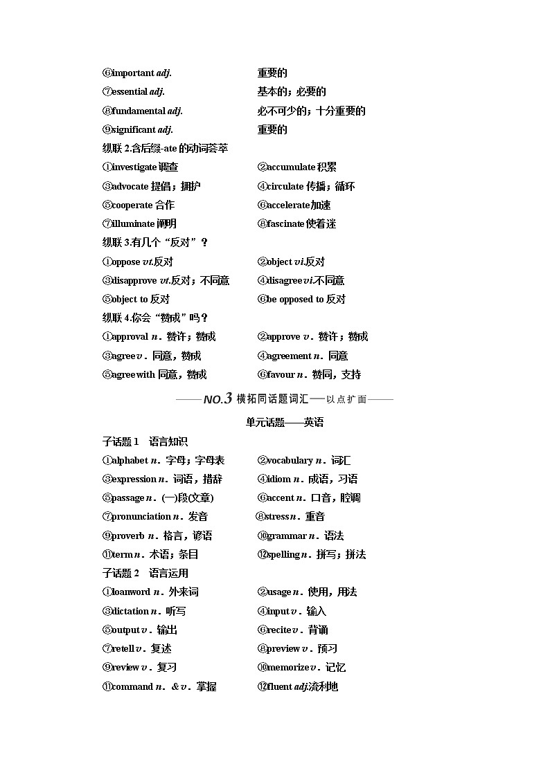 2020版高考英语新设计一轮复习外研全国版讲义：选修8Module4WhichEnglish03