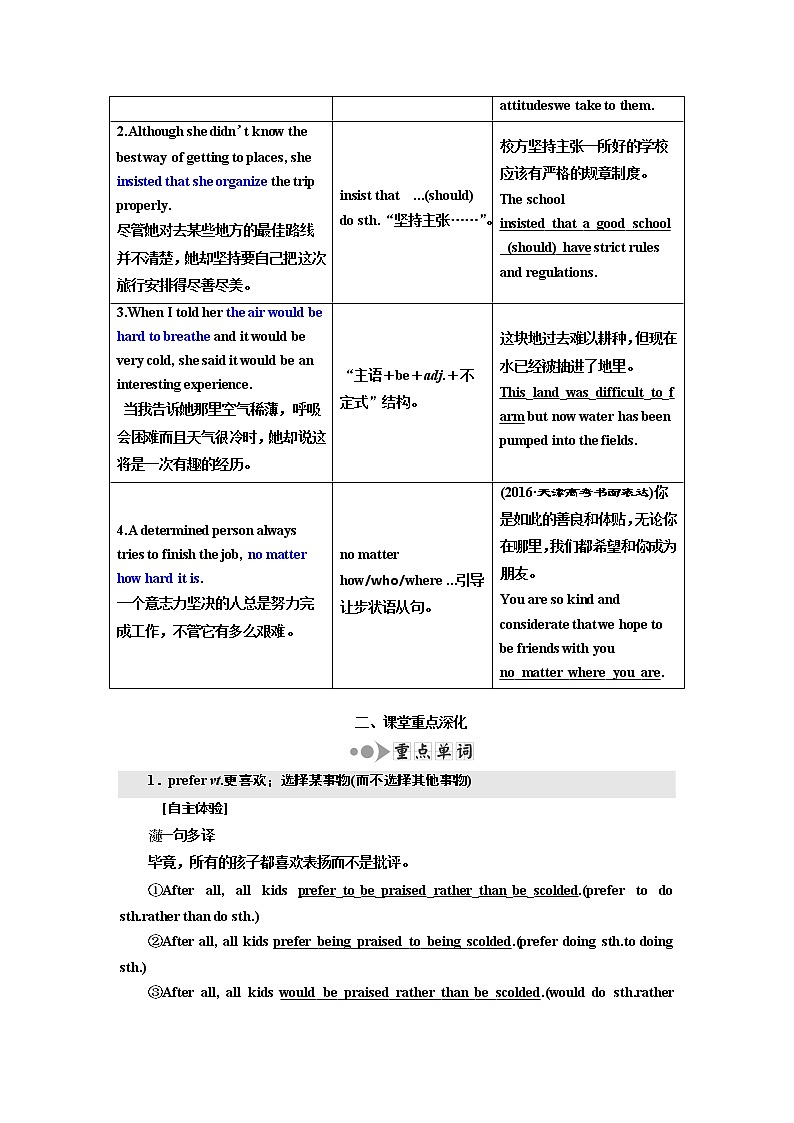 2020版高考英语新创新一轮复习人教全国版讲义：必修1Unit3Traveljournal03