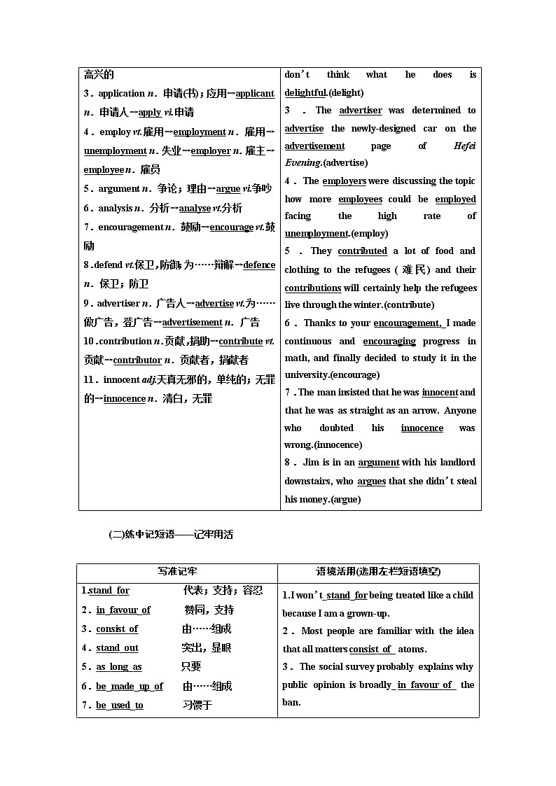 2020版高考新创新一轮复习英语北师大版学案：必修4Unit11TheMedia02