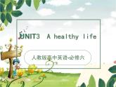 人教版高二英语上学期课件：必修六Unit3  A healthy life reading