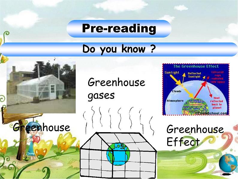 人教版高二英语上学期课件：必修六Unit4 Global warming03