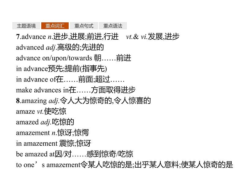 2020-2021学年牛津译林版（2019）高一英语必修1同步课件：Unit 1 Back to school 单元重点小结05