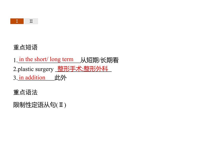 2020-2021学年牛津译林版（2019）高一英语必修1同步课件：Unit 4 Looking good Section B　Grammar and usage03