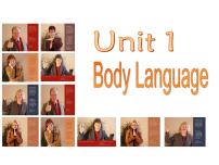 高中英语牛津上海版高一上册Unit 1 Body Language教案配套课件ppt