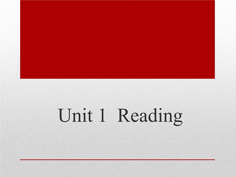 牛津上海英语高一第一学期Unit1 reading(共21张PPT)第1页