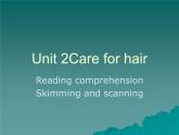 牛津上海英语高一第一学期Unit 2 Care for Hair 同步课件 (共56张PPT)