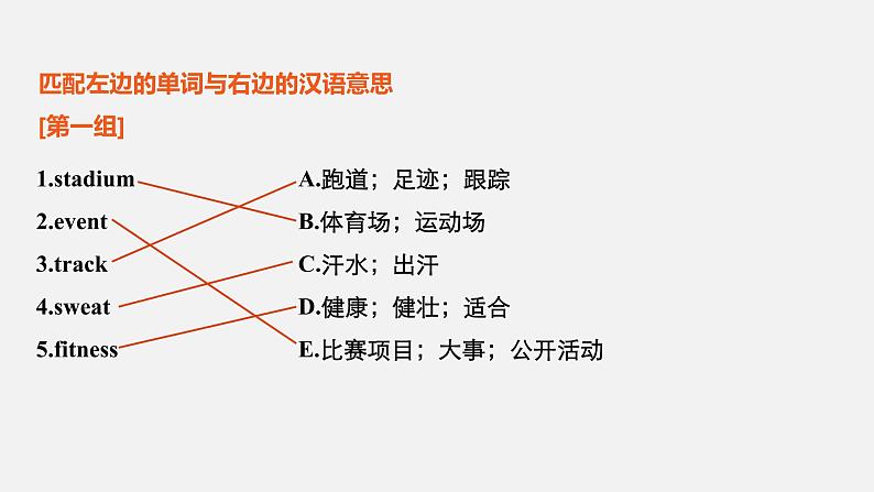 Unit 3 Sports and fitness Period One　Listening and Speaking & Reading and Thinking—Pre-reading精品课件08