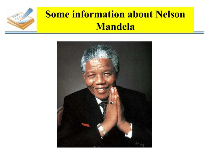 unit 5 Nelson Mandela-a modern hero reading 课件02