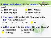 2020--2021学年人教版必修二Unit 2 the Olympic Games reading课件（13张）