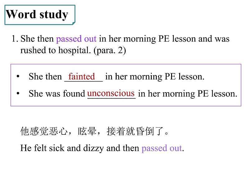 2020--2021学年牛津版必修一Unit 4 Looking good, feeling good Reading(II) 课件（42张）第5页