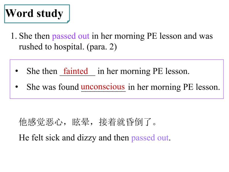 2020--2021学年牛津版必修一Unit 4 Looking good, feeling good Reading(II) 课件（42张）05