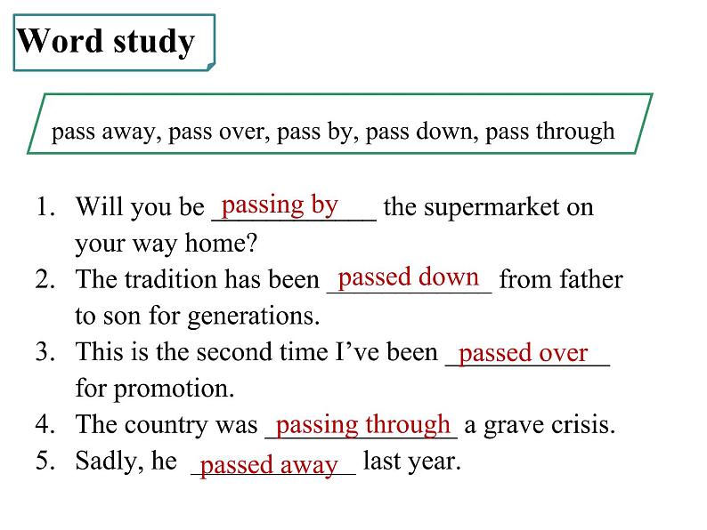 2020--2021学年牛津版必修一Unit 4 Looking good, feeling good Reading(II) 课件（42张）第7页