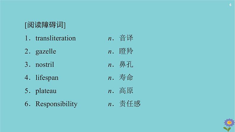 2020_2021学年高中英语Module6AnimalsinDanSectionⅠWarmingUpPre_reading&Reading课件外研版必修520201026156第6页