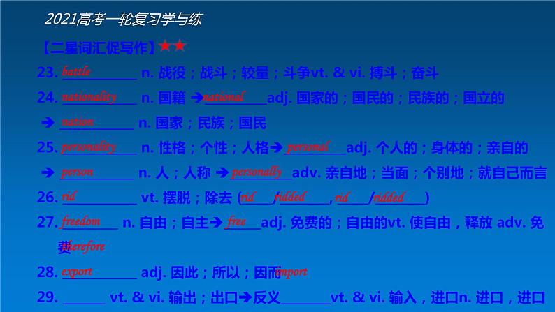 必修4 Unit2 Working the land（核心素养精讲课件）-2021年高考英语一轮复习学与练 (2)08