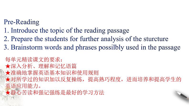 Unit 4 Body language Review4.1 Reading and thinking 课件02