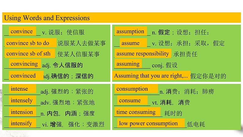 Unit 5 Working the land Review 课件03