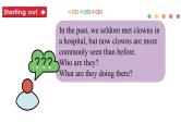 Unit 1 Laugh out loud Period 1 Starting out and understanding ideas 课件-【新教材精创】高中英语新教材同步备课外研版选择性必修第一册