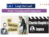 Unit 1 Laugh out loud Period 3 Developing ideas and presenting ideas课件-【新教材精创】高中英语新教材同步备课外研版选择性必修第一册