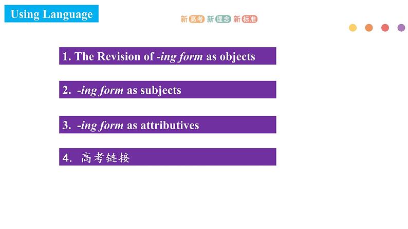 Unit 3 Faster, higher, stronger Period 2 Using Language-课件【新教材精创】高中英语新教材同步备课(外研版选择性必修第一册)02